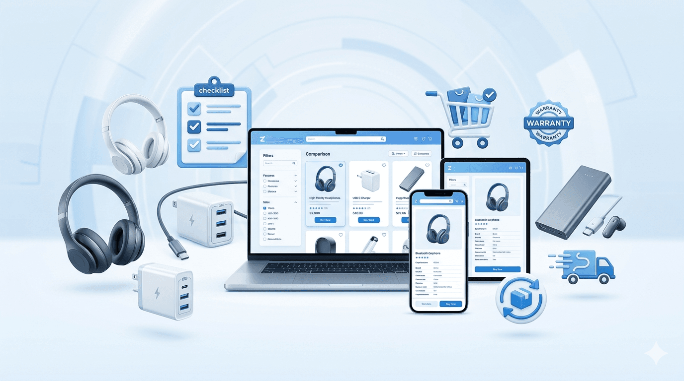 Bí quyết mua sắm thiết bị điện tử online
