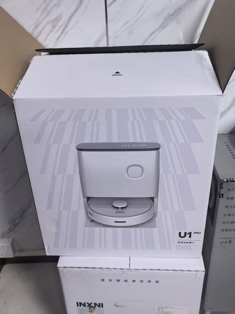 Robot Hút Bụi Lau Nhà INXNI U1 PRO Tự Giặt Giẻ, Sấy Khô, Khử Khuẩn Ion Bạc, Bản Quốc Tế