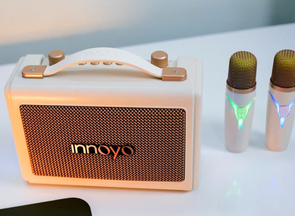 Loa Bluetooth Tích Hợp Micro Innoyo S2 – Âm Thanh Sống Động, Thiết Kế Sang Trọng, Pin 2400mAh