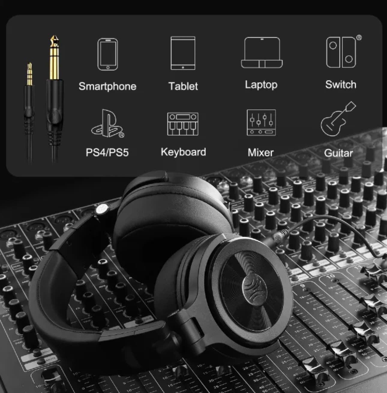Tai nghe kiểm âm OneOdio Monitor 40, tai nghe DJ bán chạy nhất Amazon